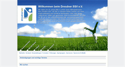 Desktop Screenshot of dresdnerssv.de